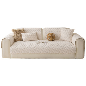 <b>Sofa</b> Cushions Plush Quilted Pad Type 145-185Cm Machine Washable <b>For</b> <b>Sofa</b> <b>Cover</b> - Product Image 5