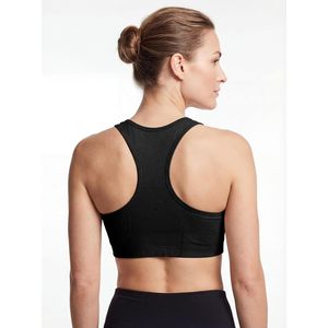 Women's Cotton Spandex Racerback Sports <b>Bra</b> 4 Way <b>Stretch</b> Pullover Comfort Fit Multi Pack Fitness Activewear - Product Image 5