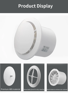 Ventilador <span class=keywords><strong>Precio</strong></span> de fabricante 200mm Ventilador axial <span class=keywords><strong>Extractor</strong></span> Ventilador <span class=keywords><strong>Baño</strong></span> Silencioso - Product Image 3