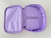 KUOBU Nouveautés : Trousse à crayons tendance personnalisée avec fermeture éclair, conçue comme un organiseur de crayons et une pochette à stylos pour filles