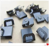 Clips à ressort en métal et acier inoxydable-Petits mini clips plats en forme de U