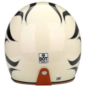 Casco de Motocicleta Retro con Doble Visera, Transpirable, para Hombre y <span class=keywords><strong>Mujer</strong></span>, Accesorios para Motocicleta ABS - Product Image 5
