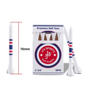 Vente directe usine – Tees de golf en matériau synthétique de 2-3/4 pouces pour cigarettes, lot de 10 – Modèle GQD104-115 CN – Offre spéciale - Product Image 1