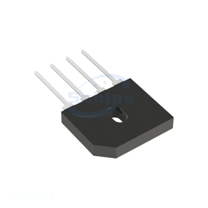 GBU6K-T 4-SIP, GBU Diodes Electronics Component Original - Product Image 1