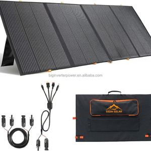 Panel Solar Plegable ETFE de 400 Vatios y 4 Placas con 23.5% de Eficiencia Fotoeléctrica, Compatible con OEM/ODM, Varios Conectores Incluidos - Product Image 1