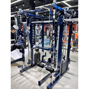 Matériel de <span class=keywords><strong>musculation</strong></span> Freeman World Gym : Machine Smith multifonctionnelle professionnelle, Power Rack, Machines de presse à jambes Smith pour l'entraînement - Product Image 2