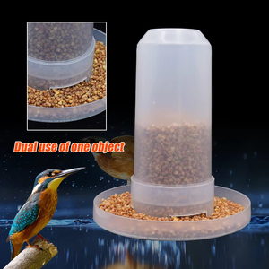 Bebedero y Comedero Automático <span class=keywords><strong>para</strong></span> Aves, Loros y <span class=keywords><strong>Palomas</strong></span> de Plástico de Alta Calidad, Marca ZF, Modelo ZF-218 - Product Image 3