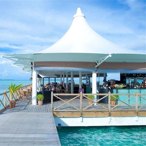 Factory Direct 2025 New Luxury Prefab Houses Resort <b>Tent</b> Waterproof PVDF Membrane Roof Structures Lodge Hotel HT0226 Prefab Hous - Product Image 6