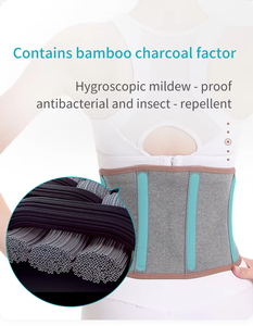 Cintura da allenamento in vita traspirante con stampa personalizzata a compressione regolabile per rifilare il supporto per la schiena - Product Image 4