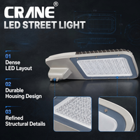 Lampadaire LED CRANE OEM/ODM Haute Luminosité 100W-400W AC85-265V IP65 Robuste avec Support DIALux Garantie 5 Ans