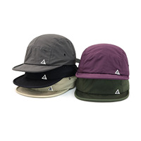 Gorras de Béisbol de Ala Corta de Estilo Japonés Unisex de Nuevo Diseño, de Secado Rápido, con Logotipo Bordado de Nailon, para Deportes al Aire Libre, Tenis y Uso Casual