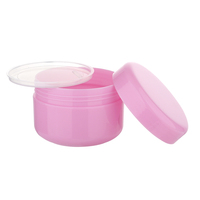 Pots en plastique pp vide, pot de 20g 50g 100g 150g, contenant cosmétique pour crème de visage, vente en gros, livraison gratuite
