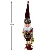 SOTE New Arrival Weihnachten Gefüllte Elfen puppen Festival Baum Ornamente Lange Nasen elfen mit biegsamen Armen und Beinen