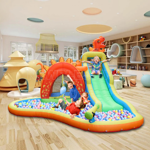 <b>Inflatable</b> Castle <b>Water</b> Climbing Swimming Pool <b>Slide</b> Kids Outdoor Toddler House Home House <b>Inflatable</b> House Inflat - Product Image 2