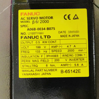 Pièces détachées pour servomoteur CNC FANUC A06B-0034-B075, testées à 100 %, fournisseur de pièces détachées.