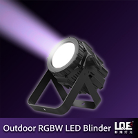 LQE Outdoor RGBW LED Par Tahan Air IP65 DMX512/Kontrol Aktif Suara 120W untuk Pencahayaan DJ Disko Klub Pernikahan