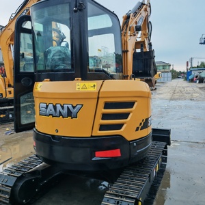 รถขุดมือสอง SANY SY35U เครื่องยนต์ยันมาร์ รถขุดขนาดเล็กกะทัดรัด สำหรับงานฟาร์ม จัดสวน ขุดดิน ชั่วโมงการทำงานต่ำ - Product Image 4