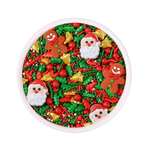 Icing Decoration Multi Shape Candy Mix Christmas Edible <strong>Gold</strong> Glitter Sugar Sprinkles for Bakery <strong>Cake</strong> Baking <strong>Toppings</strong> - Product Image 5