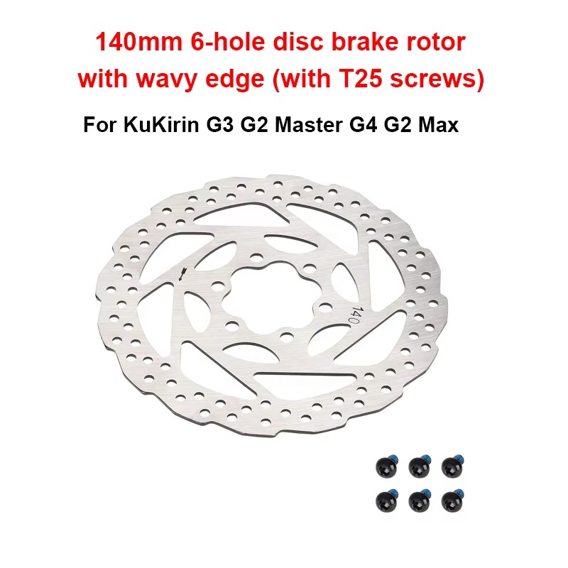 Disque de frein 140mm 6 trous
