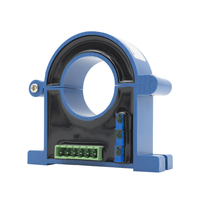 Transductor de Corriente CA de Núcleo Dividido TR0358-LBC24-R, Entrada CA 0-1000A, Salida RS485, Apertura 38mm, Sensor de Corriente, Transmisor de Corriente