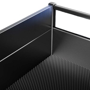 Unihopper Aluminum Alloy Drawer Basket Double Layer Kitchen Cabinet With Buffer Damping <b>Pull</b> Out Storage For Pots And Dishes - Product Image 4