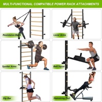 PINJIAN Équipement de gym certifié CE, échelle de gymnastique de qualité commerciale pour usage institutionnel, échelle murale suédoise pour exercices à domicile