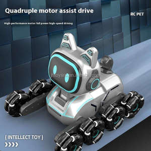 <span class=keywords><strong>Robot</strong></span> <span class=keywords><strong>Telecomandato</strong></span> a Otto Ruote 2.4G, 13 Canali, Giocattolo Educativo Elettronico Intelligente, Cane <span class=keywords><strong>Robot</strong></span> RC con Luci e Musica - Product Image 4