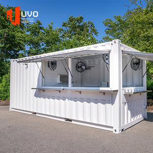 Quiosco de acero duradero para oficina móvil/tienda de contenedores de habitaciones para <span class=keywords><strong>calle</strong></span> comercial puesto de mercado nocturno hoteles apartamentos en <span class=keywords><strong>venta</strong></span> - Product Image 4