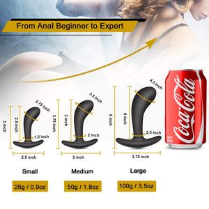 Divertimento impermeabile <span class=keywords><strong>in</strong></span> dove senza vibrazione anale <span class=keywords><strong>Plug</strong></span> con giocattoli sessuali <span class=keywords><strong>in</strong></span> Silicone per uso alimentare per gli uomini - Product Image 4