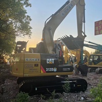 Excavatrice sur chenilles Caterpillar CAT 312D d'occasion, d'origine japonaise, en bon état, 12 tonnes, pour travaux de construction 320D.