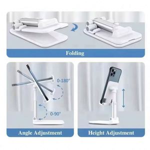Wholesale Universal Foldable Logo Portable Desktop Phone Stand for Promotion <b>Gift</b> - Product Image 4