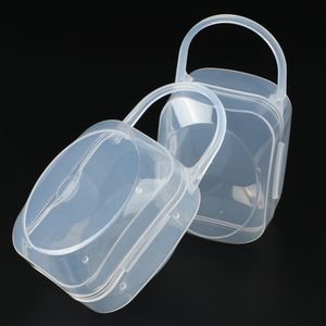 Boîte de rangement portable à crochet suspendu anti-poussière pour les sucettes de bébé Conception sanitaire Gestion de la sucette apaisante - Product Image 4