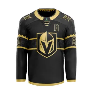 Unisex tùy chỉnh thiết kế Hockey Jerseys giá rẻ OEM Ice Hockey thống nhất với thêu và in ấn cho người lớn đội mặc