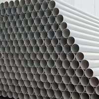 Tuyau PVC hydroponique léger, durable, résistant aux UV, personnalisé, écologique, à basse pression, 20-400 mm pour hydroponie NFT