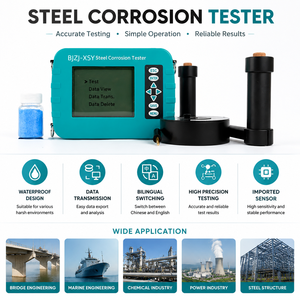 Misuratore per il Rilevamento della Corrosione nelle Strutture a Tunnel, Attrezzatura per l'Indagine su Cemento Armato, Analizzatore Portatile - Product Image 2