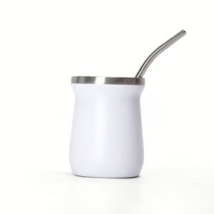 Business Gift 8oz Stainless Steel Mate Tumbler Custom Engraving logo Insulated Metal Drinking Cup - Product Image 6