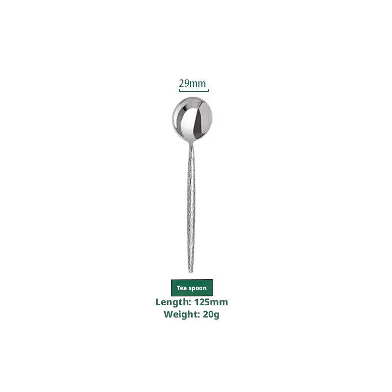 Cucharita de té de plata