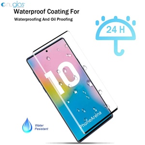 3D/5D Cong <span class=keywords><strong>Glass</strong></span> Đối Với Samsung Galaxy Lưu Ý 10 Bảo Vệ Màn Hình - Product Image 5