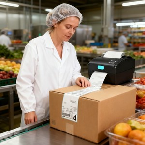 Impresora Térmica de Etiquetas de Código de Barras AIXW de 3 Pulgadas, Impresora de Recibos de Escritorio <span class=keywords><strong>para</strong></span> Pequeñas Empresas, Impresora Bluetooth de Etiquetas Adhesivas - Product Image 5