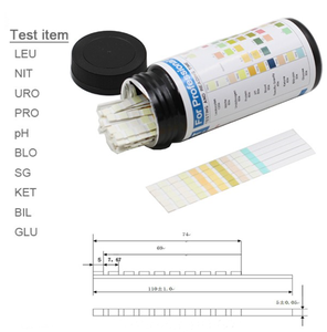 फैक्टरी प्रत्यक्ष 10 पैरामीटर मूत्र विश्लेषण प्रणाली, मूत्र परीक्षण के लिए सस्ते परीक्षण पट्टी पुनर्एजेंट - Product Image 2