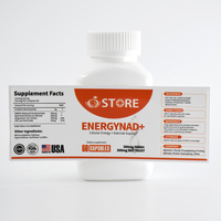 Etiquetas para Botellas de Medicamentos y Suplementos, Producción Rápida, Impresión Directa, Materiales Adhesivos de Alta Calidad, Pegatinas Personalizadas