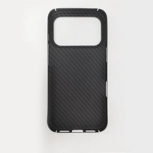 Coque de téléphone à couverture complète ultra-mince texturée en fibre de carbone pour iPhone 17 <span class=keywords><strong>Pro</strong></span>/<span class=keywords><strong>pro</strong></span> Max avec coques de téléphone portable magnétiques en fibre de carbone - Product Image 2