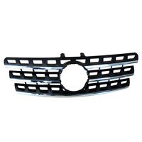Nouvelle calandre avant en plastique de remplacement pour W164/W205 2010, bicolore noir-gris 1648801985/1648800685