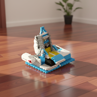 Kit de Exploración de Codificación STEAM Inteligente - Robot de Control Remoto con IA y Programación sin Pantalla para la Educación Temprana de los Niños