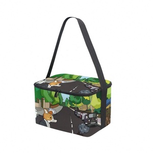 Nouvelle sacoche isotherme de haute qualité avec imprimé Puakenikeni, sac à déjeuner portable en tissu Oxford pour repas - Product Image 4