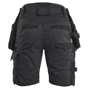 BLAKLADER - 717511499999C36 Women's craftsman <b>shorts</b> in two-way stretch Black/Black - EAN 7330509957813 WORK <b>TROUSERS</b> - Product Image 3