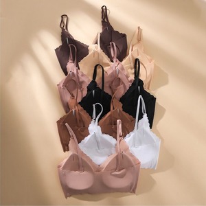 Reggiseno Sportivo da Donna Senza Cuciture, Senza Ferretto, Stampato, con Effetto Push-Up, <span class=keywords><strong>Taglie</strong></span> <span class=keywords><strong>Grandi</strong></span>, Economico all'Ingrosso - Product Image 4