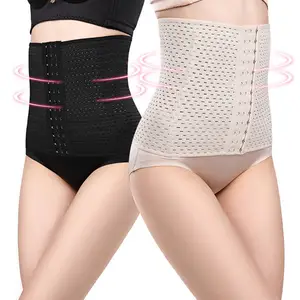Taglie forti stretto corpo Shaper legante addominale chirurgica Cupless corsetto Lingerie colombiana cintura Shaper corsetto girovita