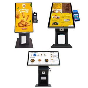 Máy tính để bàn 15.6 inch tự phục vụ đặt hàng Android 11 ki-ốt trong nhà hàng đặt hàng Bảng menu kỹ thuật số hiển thị máy tự đặt hàng - Product Image 3