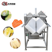 Industriële fruit- en groentesnijder, roestvrijstalen groentesplitsmachine voor voedselverwerking